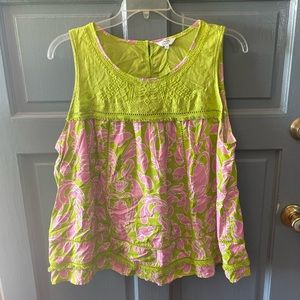 Lobster pattern crown & Ivy top